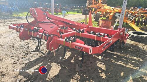 Sumo 3m Multipress cultivator c/w hydraulic auto reset tines and rear roller, 2022, shop soiled