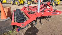 Sumo 3m Multipress cultivator c/w hydraulic auto reset tines and rear roller, 2022, shop soiled - 2