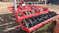 Sumo 3m Multipress cultivator c/w hydraulic auto reset tines and rear roller, 2022, shop soiled - 4