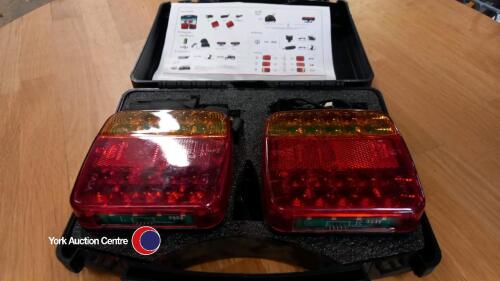 Magnetic rear lights