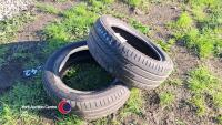 2 x 195/55R16 GT tyres, 5mm tread, good condition - 2