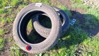 2 x 195/55R16 GT tyres, 5mm tread, good condition - 3