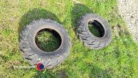 Pair of Maxxis Atv tyres 25x8x12 - 2