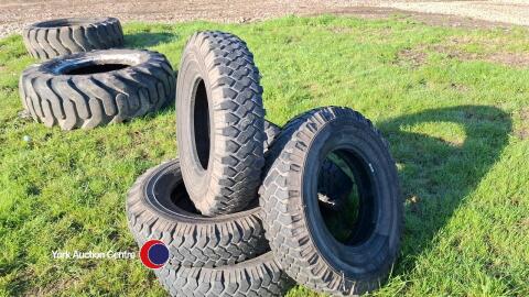 5 x Michelin 7.5/16 assorted wheels and tyres