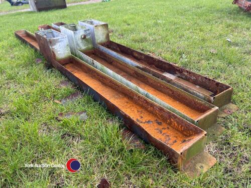 3 x pig water troughs