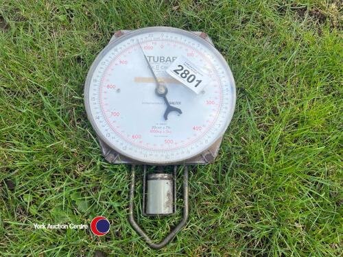 Tubar cattle weigh scale | York Machinery Sale (hedgers, buckets ...
