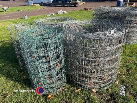 Quantity of stock fencing wire .