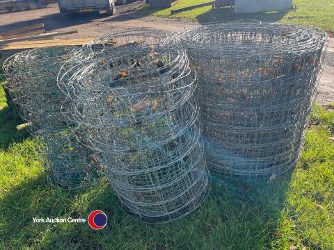 Quantity of stock fencing wire .