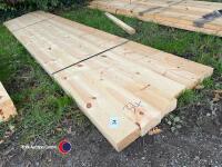 6x 166”x 5.5”x 3” Timber - 2