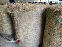 5 x Round hay bales, 4ft, baled 2024 - 2