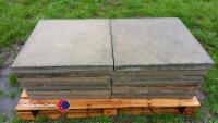 14 x 2ftx2ft concrete paving slabs - 2