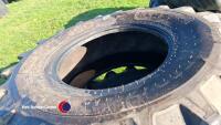 2x Ascenso 600/70R30 tyres, 95% tread - 2
