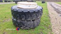 Pair of Stocks dual wheels 540 /65R38 - 5