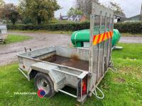 Single axle 6x4 trailer, rear loading ramp, 1300 kg, fully serviced, vgc - 3