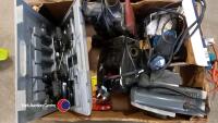 2 x boxes of garage tools including power and hand tools - 2