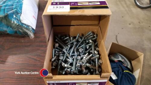 Approx 4kg new 8 x 60 hex bolts