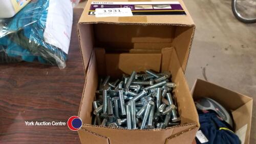 Approx 4kg new 10 x 50 hex bolts