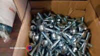 Approx 4kg new 8 x 60 coach bolts - 3