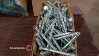 Box of new coach screws 8 x 80 - 2