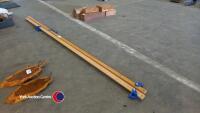 2 x 8ft hardwood clamps