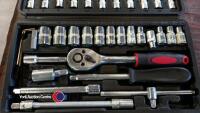 1/4 drive 46 piece socket set - 3