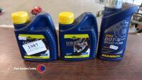 3 x new bottles of motorcycle brake fluid - 2