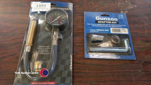 Gunson compression tester and adaptor kit