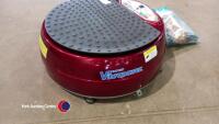 Vibrapower Disc BW-5040 used once with instruction manual and DVD plus all attachments - 4