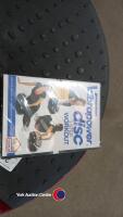 Vibrapower Disc BW-5040 used once with instruction manual and DVD plus all attachments - 5