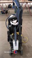 Parkside PHD 150 B2 pressure washer with instructions, gwo, and Karcher 5M Compact hose reel - 5