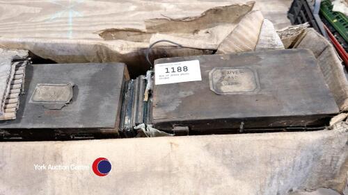 Box of glass photo slides
