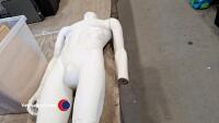 Male mannequin torso, one hand missing - 2