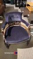 Victorian tub chair