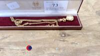 Ladies necklace watch by Pierre Nicol