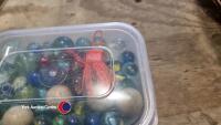 1950 's marbles approx 70 - 2