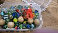 1950 's marbles approx 70 - 3