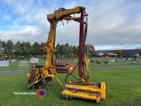 Bomford B588 3 point linkage hedgecutter
