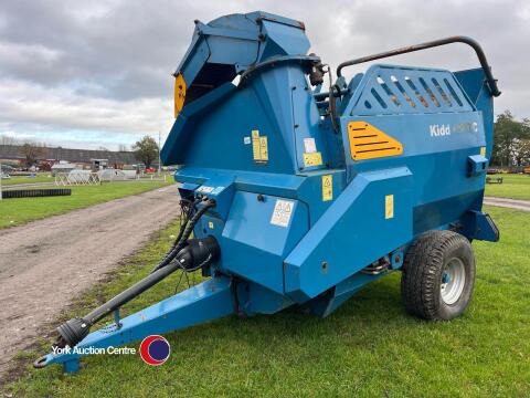 208 Kidd 450TC bale shredder c/w chopper unit