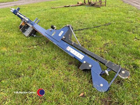 Oxdale post driver with 3 point linkage, excellent condition - year 2020 very little use.