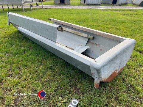 Cow feed trough