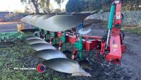 Kverneland LD85 5F plough, good straight plough