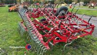 Kongskilde Vibro Master SGC 6.7m cultivator, c/w Vibro square tines, 2007, parts and instruction manual in the office - 3