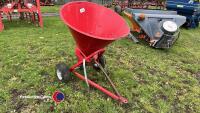 Towed ground drive tillage spreader for compact - 4