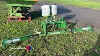 Micon Professional 3m weed wiper, tractor mounted, c/w cab controlled application control, ex-demo, control box in office - 2