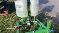 Micon Professional 3m weed wiper, tractor mounted, c/w cab controlled application control, ex-demo, control box in office - 3