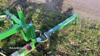 Micon Professional 3m weed wiper, tractor mounted, c/w cab controlled application control, ex-demo, control box in office - 5