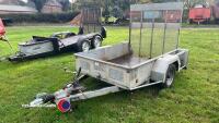 Hazelwood 6x4 galvanised 1300kg trailer, fully serviced, vgc - 2