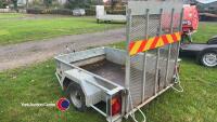 Hazelwood 6x4 galvanised 1300kg trailer, fully serviced, vgc - 3