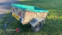 4ft x 3ft single axle car trailer - 3