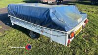 Jamet Kentucky trailer tent with awning, sleeps 8 - 3
